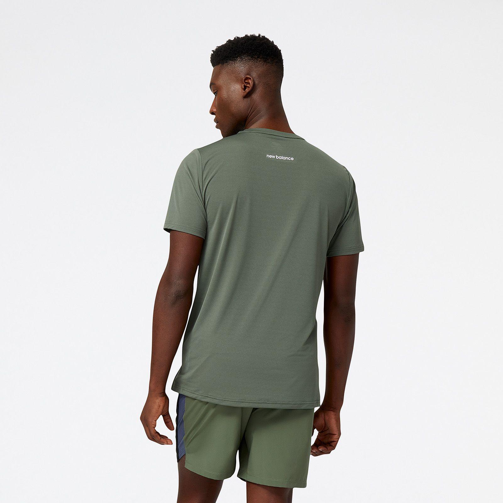 Polera Running Hombre New Balance Accelerate Verde-2