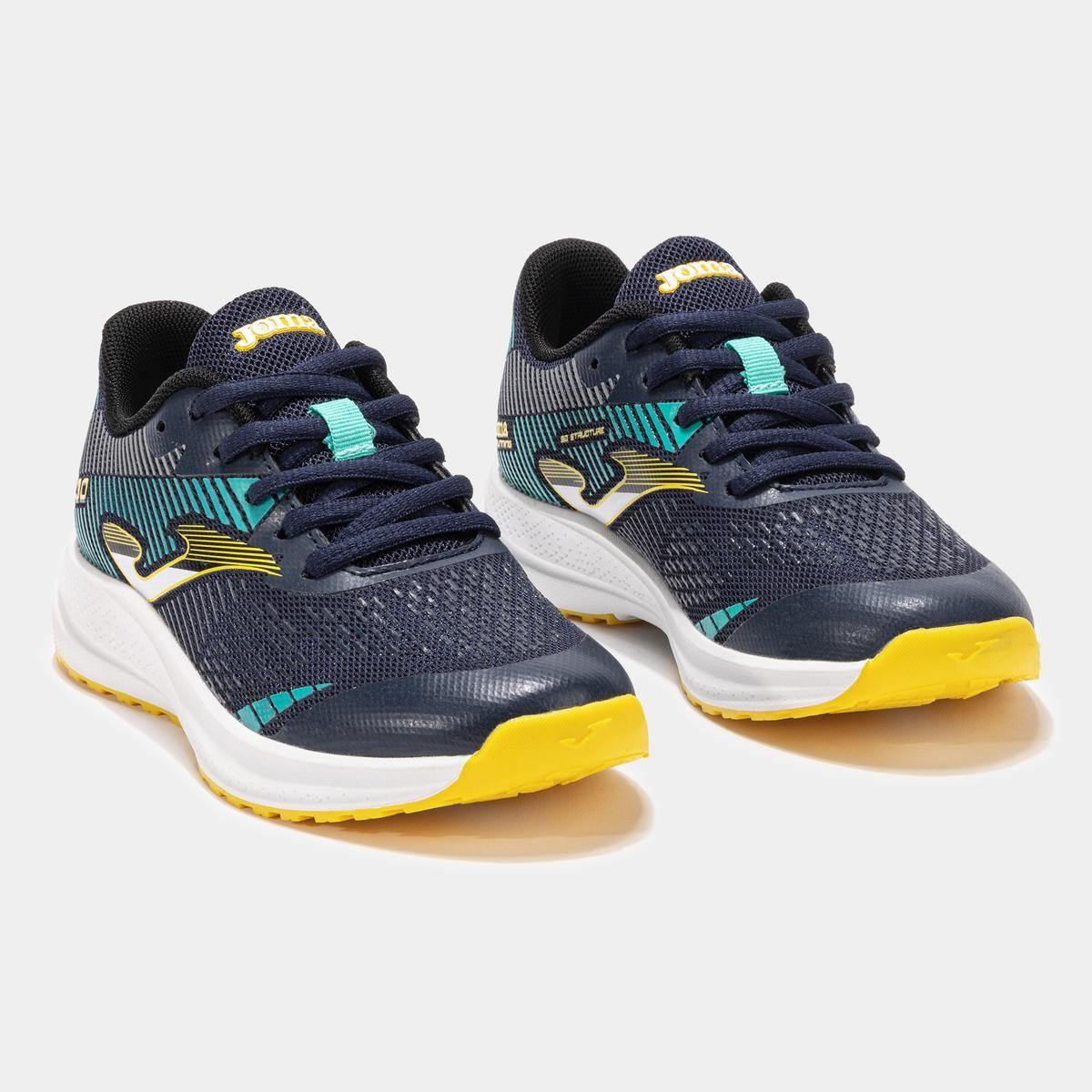 Zapatillas Running Niño Joma Azul-2