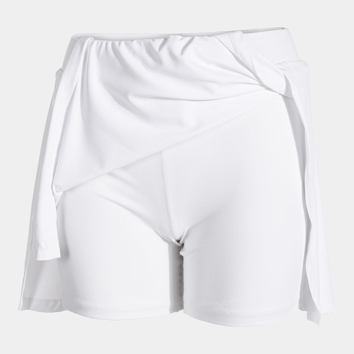 Falda Tenis Mujer Joma Torneo Blanca-2