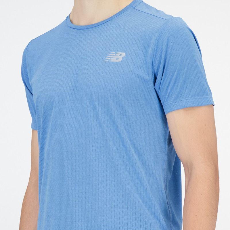 Polera Lifestyle Hombre New Balance Azul-3