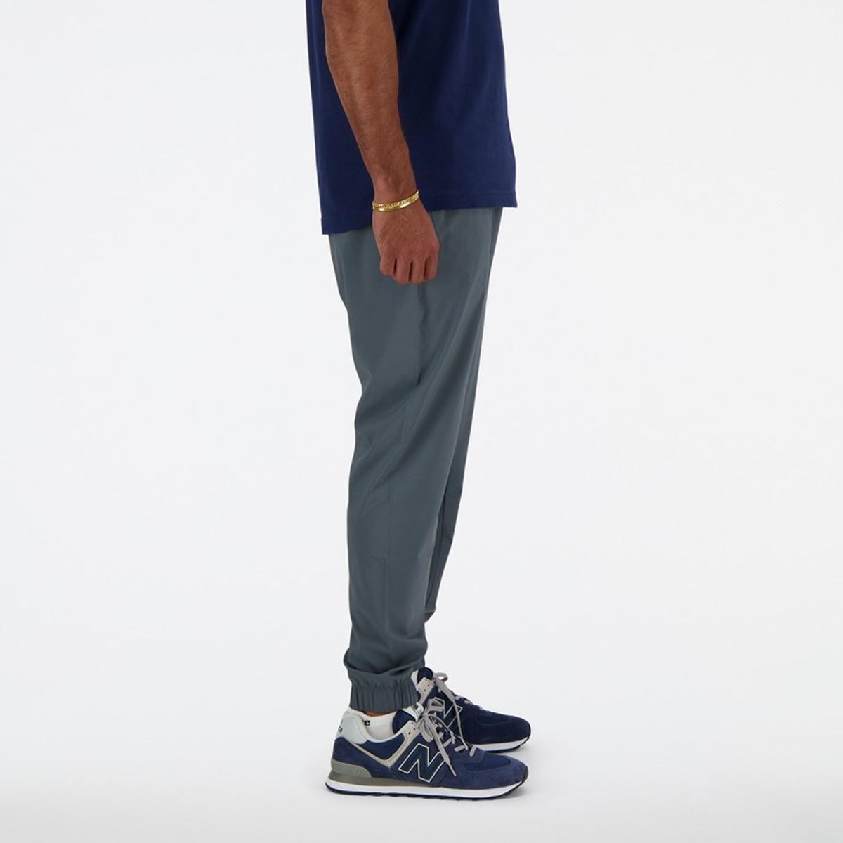Pantalón Jogger Lifestyle Hombre New Balance Sport Gris-1