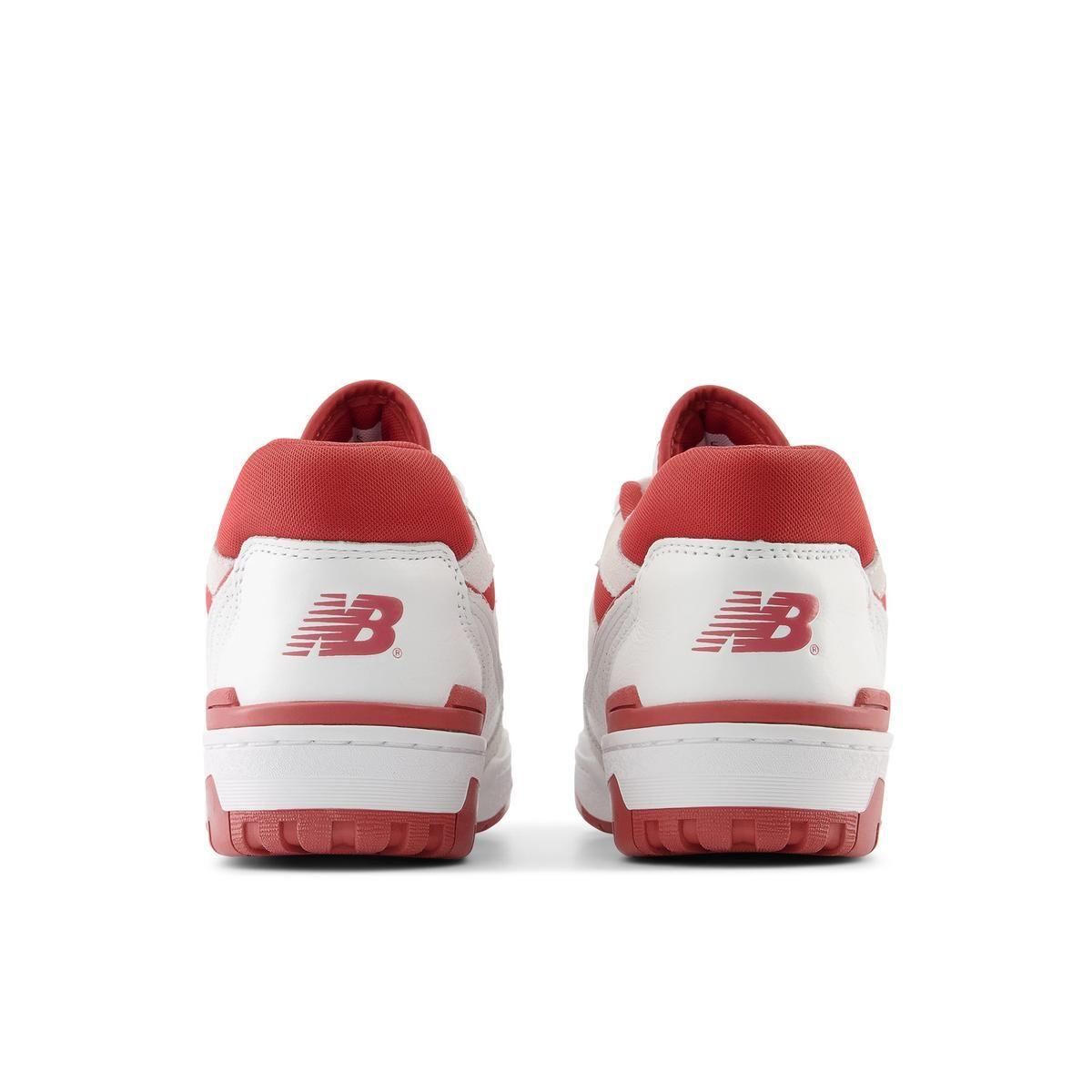 Zapatillas Urbanas Hombre New Balance 550 Blanca/Roja-4