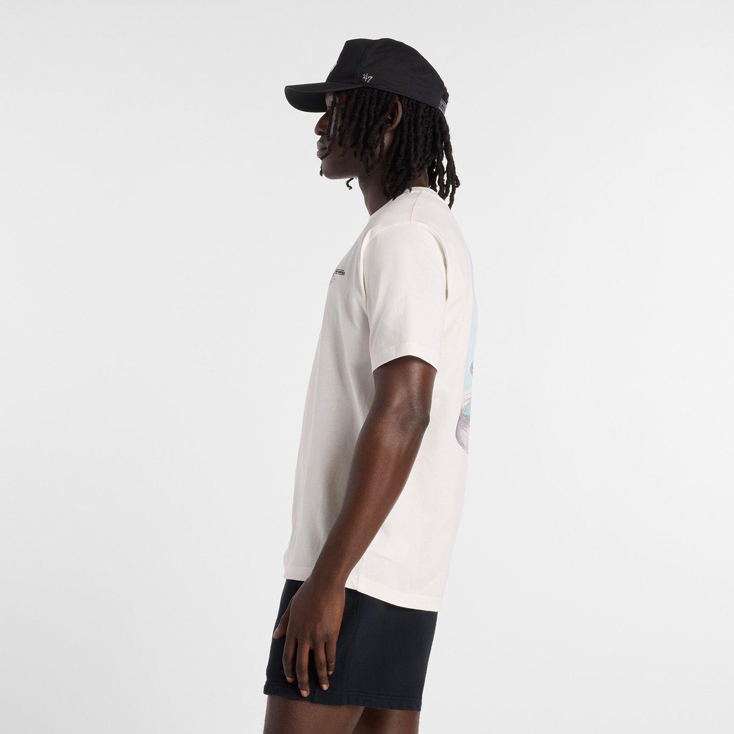 Polera Lifestyle Hombre New Balance Fountain Blanca-2