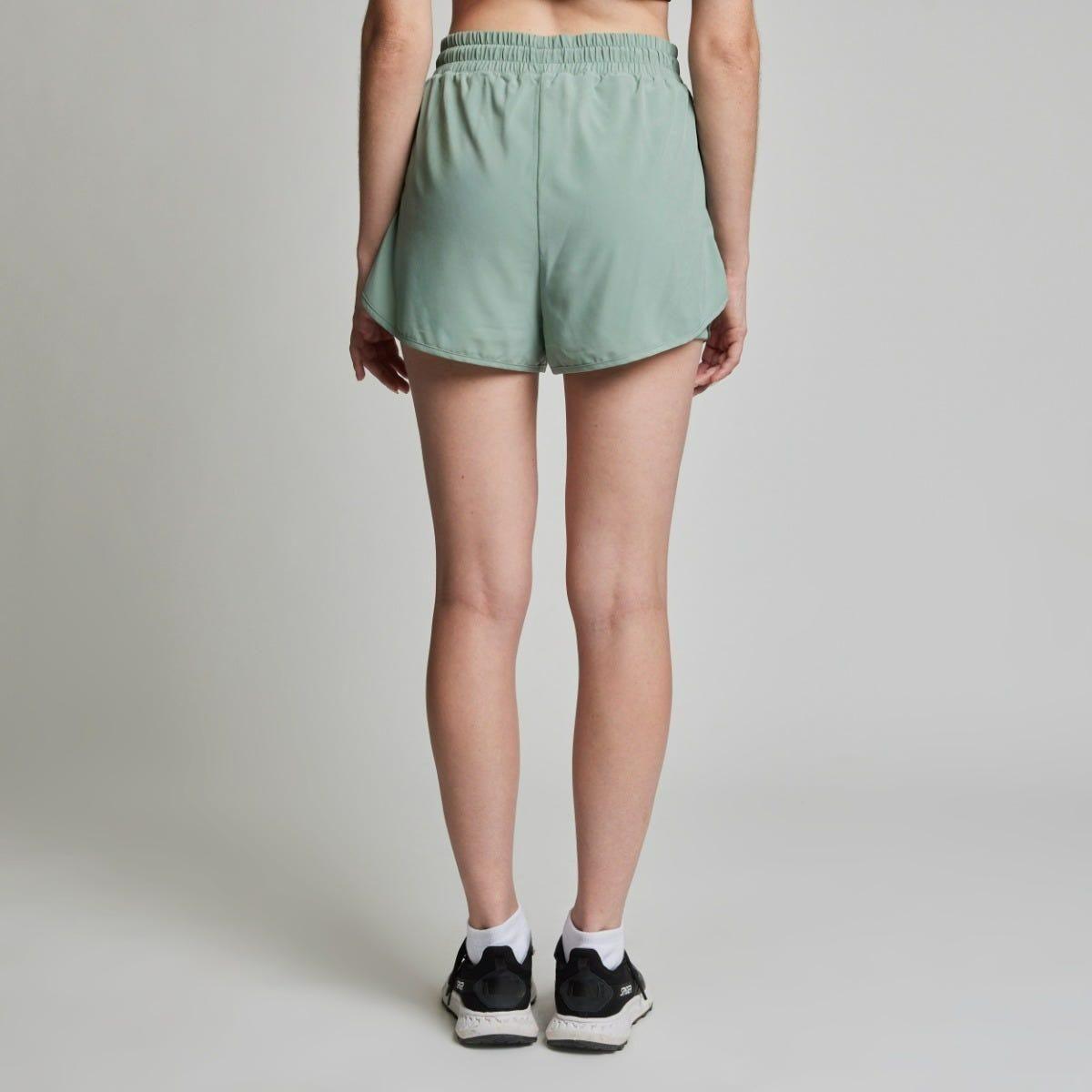 Short 2 en 1  Entrenamiento Mujer Spyder Sport Verde-2