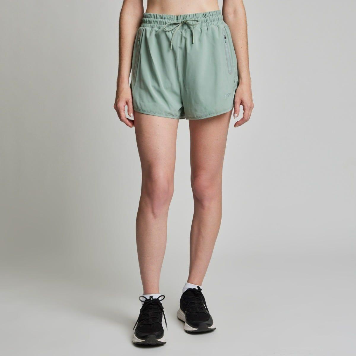 Short 2 en 1  Entrenamiento Mujer Spyder Sport Verde-3