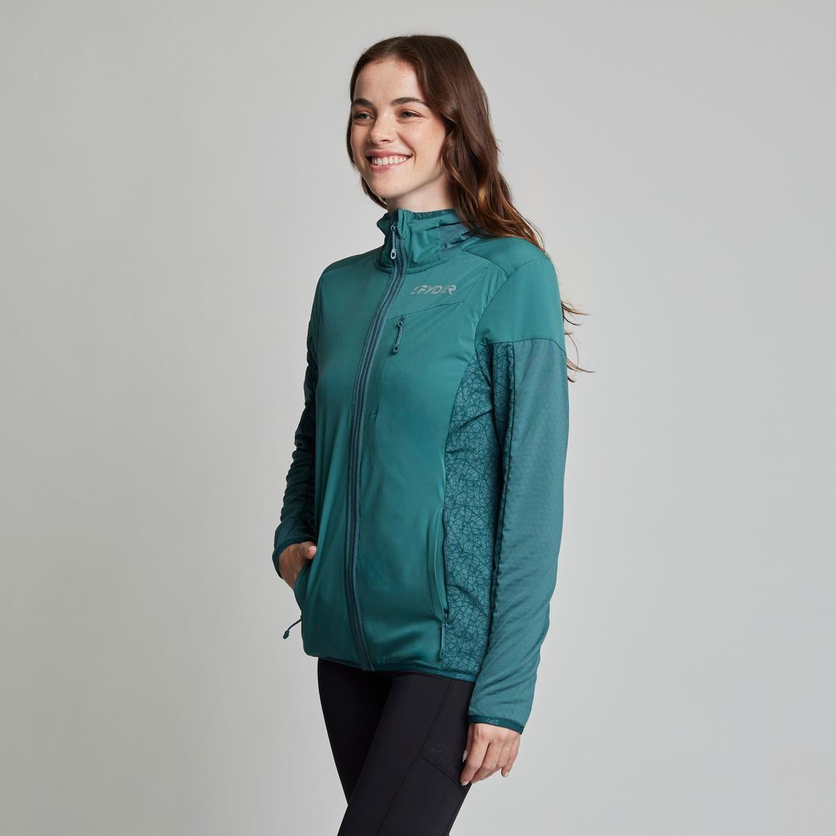 Polerón Hoodie Mujer Spyder Verde-2