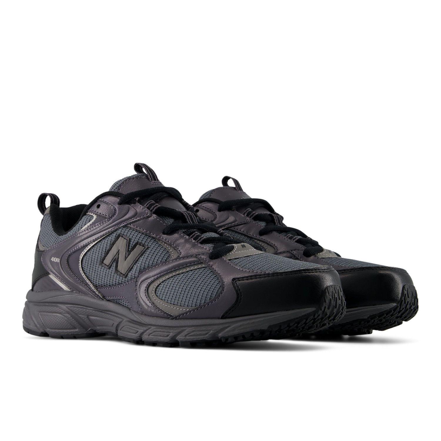Zapatillas Urbanas Hombre New Balance 408 Grises/Negras-3