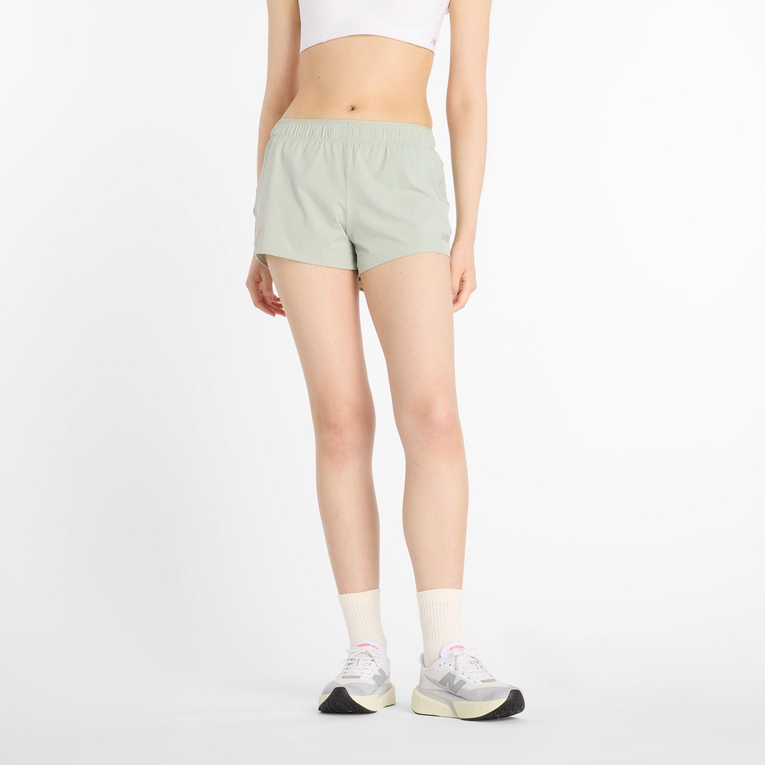 Short Mujer New Balance Sport RC3 Beige-0