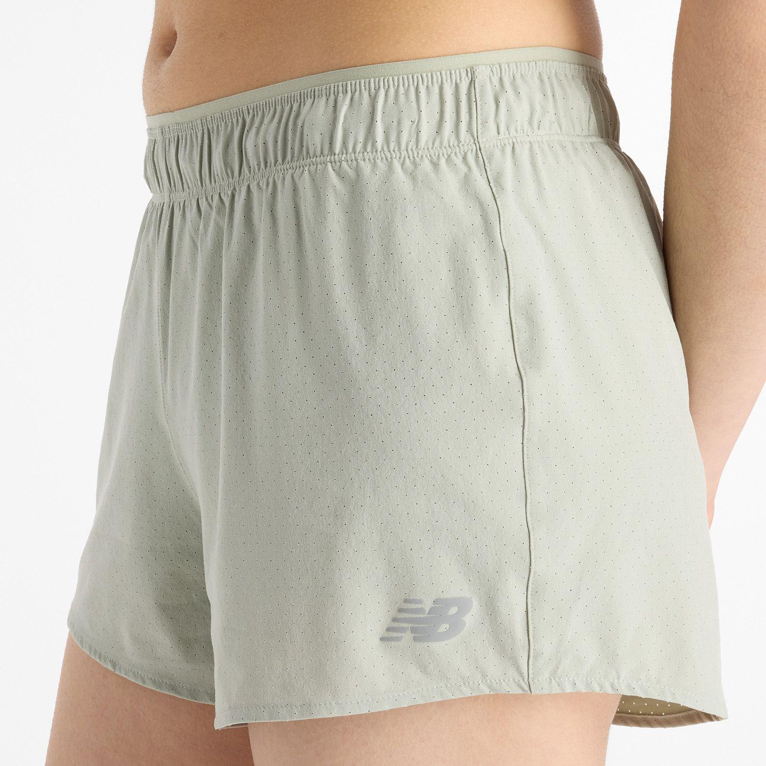 Short Mujer New Balance Sport RC3 Beige-5