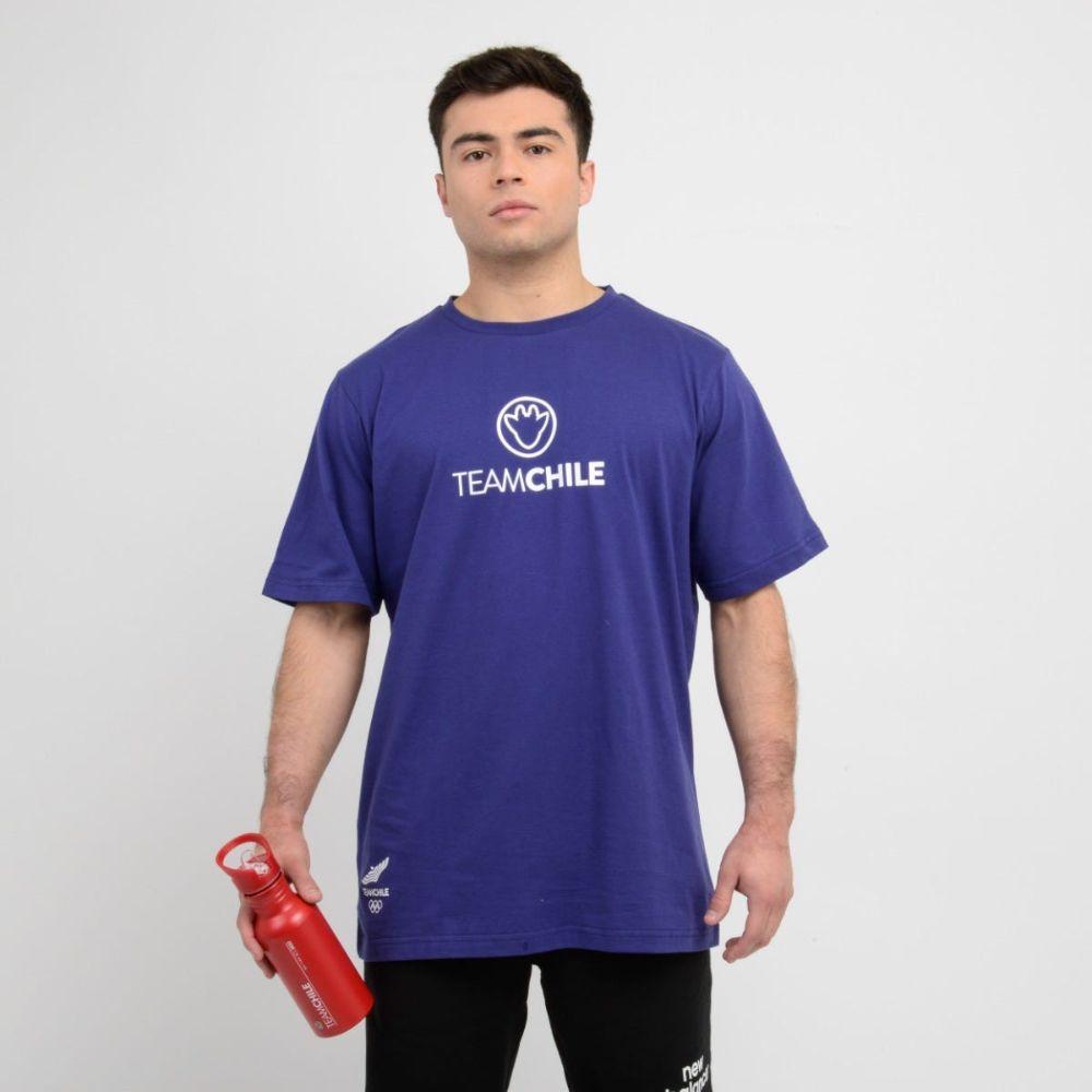 Polera Hombre Team Chile Azul-0