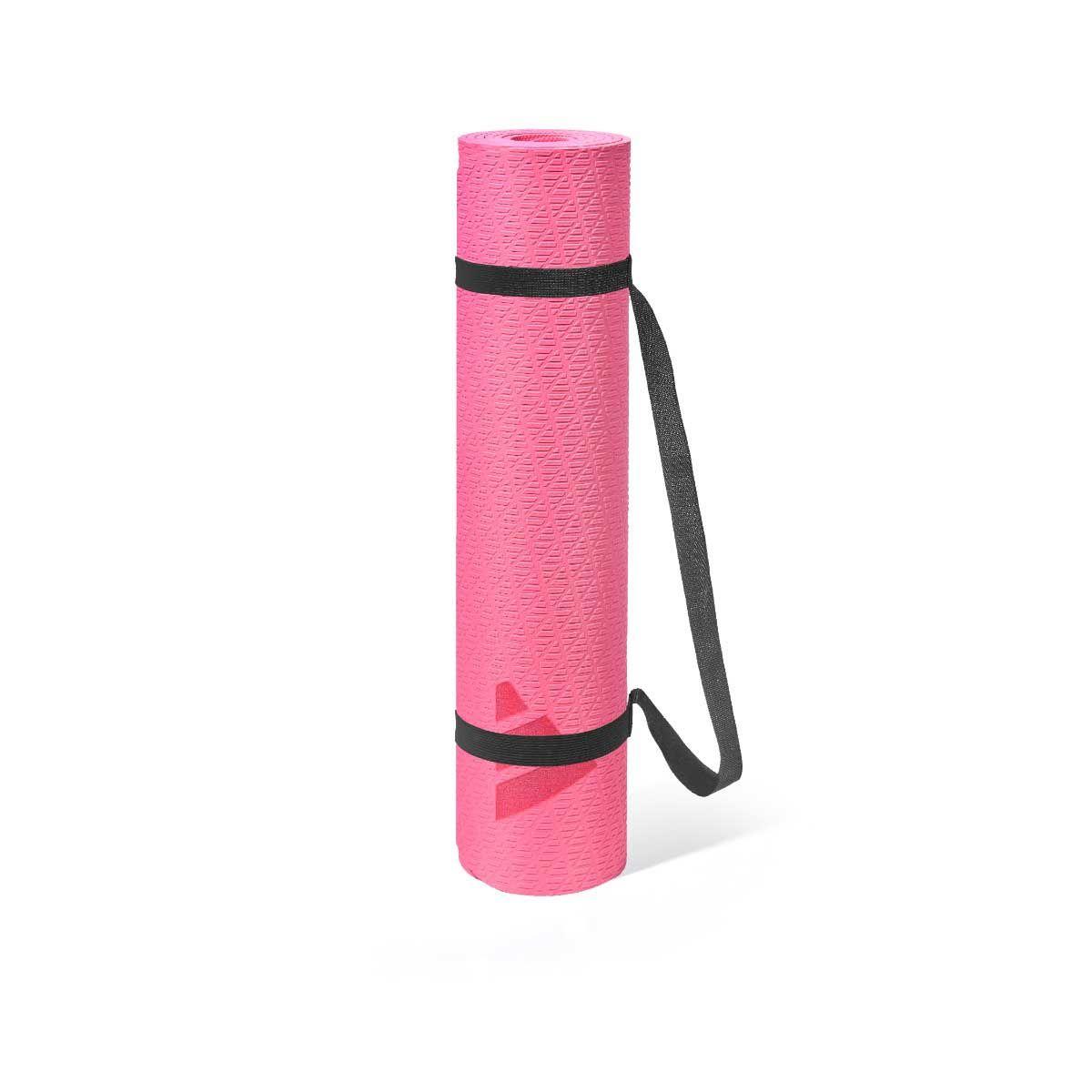 Mat Yoga Adidas 6mm Pink Fusion Rosado-2
