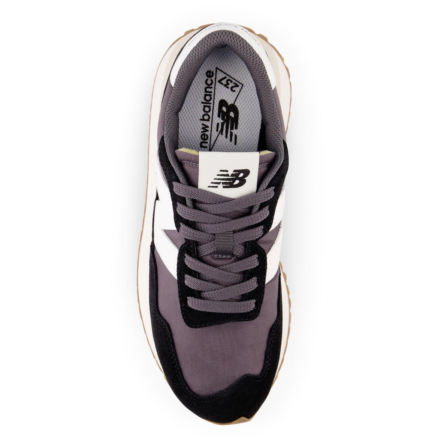 Zapatillas Urbanas Mujer New Balance 237 Negras/Gris-2