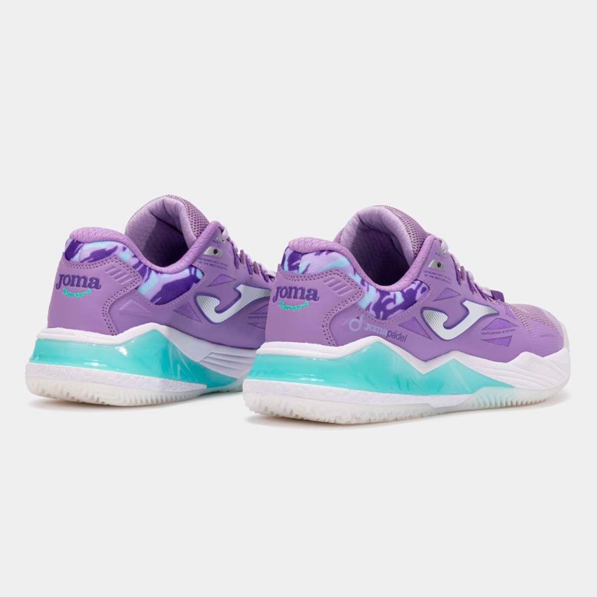 Zapatillas Pádel Mujer Joma Sportech Moradas-2