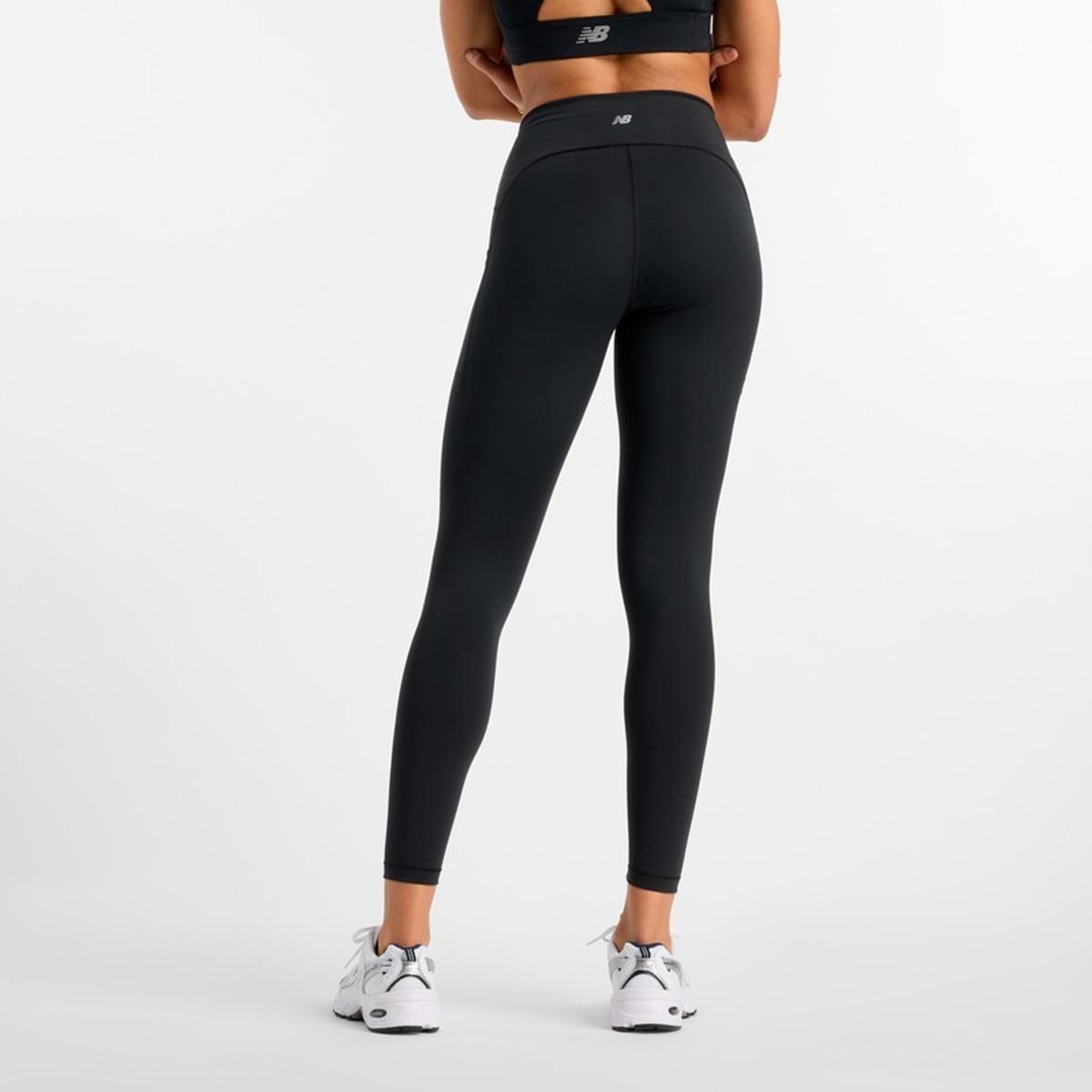 Calza Larga Entrenamiento Mujer New Balance Negra-1