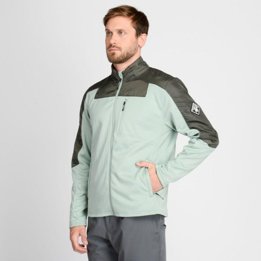 Chaqueta Outdoor Hombre Spyder Hybrid Jacket Verde-2