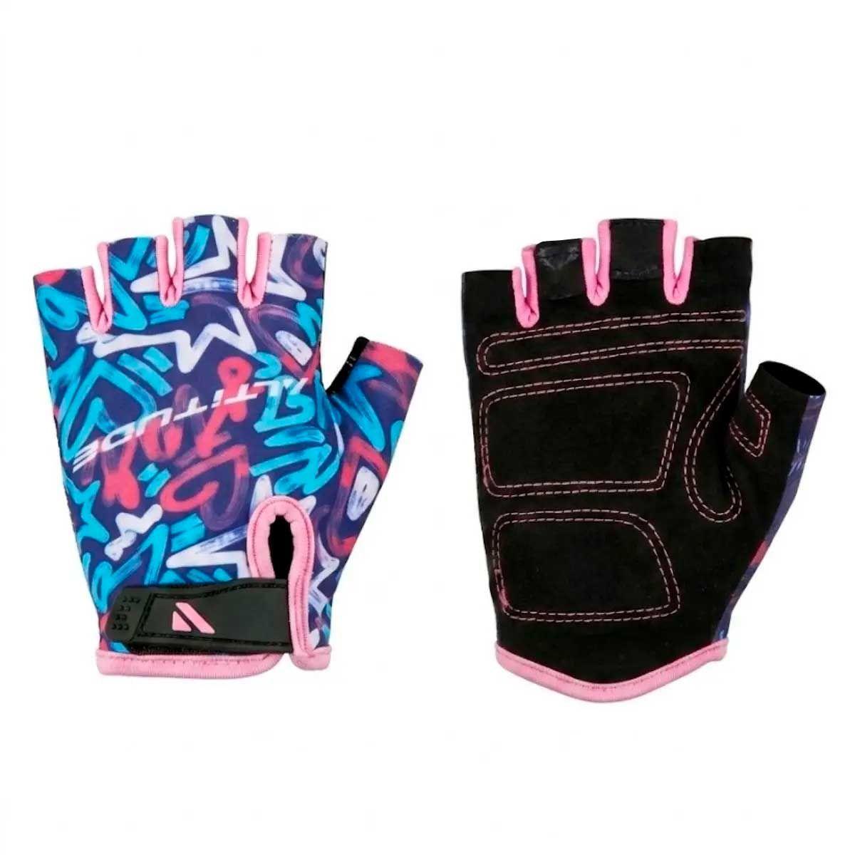 Guante ciclismo Niños Altitude MTB Short multicolor finger-0