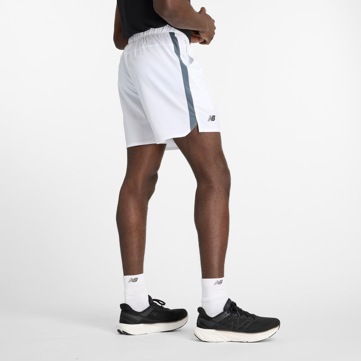 Short Tenis Hombre New Balance Tournament Short Blanco-1