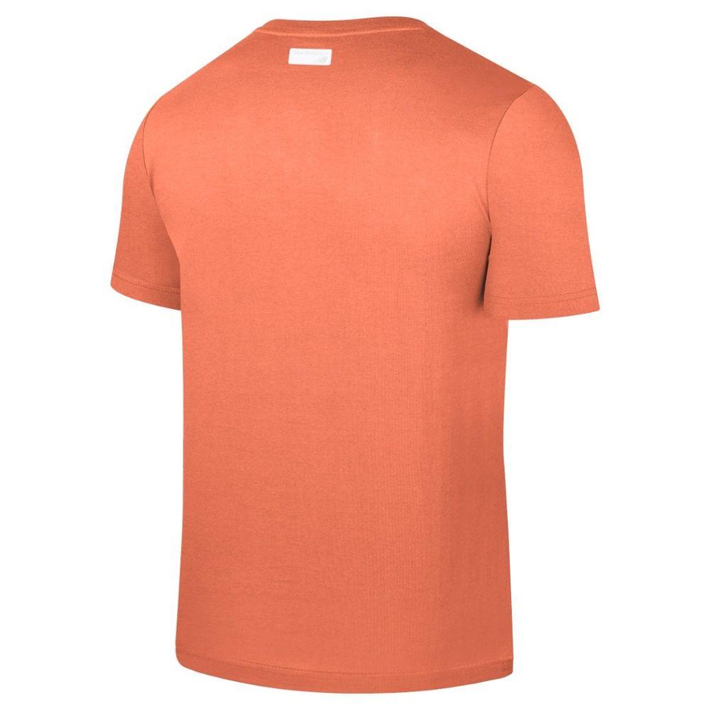 Polera Lifestyle Hombre New Balance Naranjo-4
