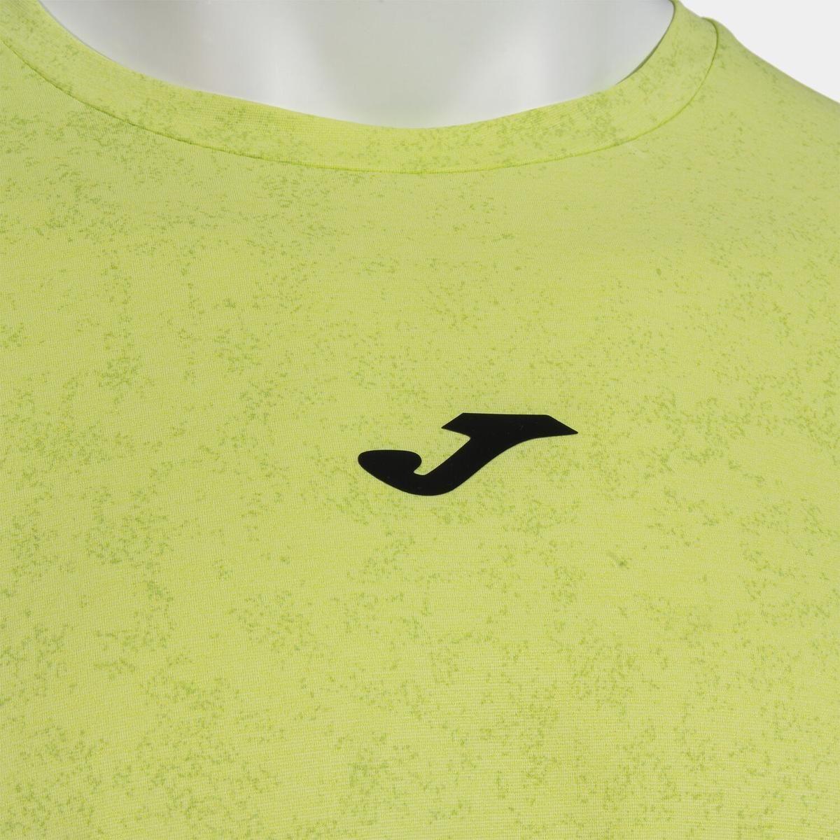 Polera Tenis Hombre Joma Challenge Verde-2