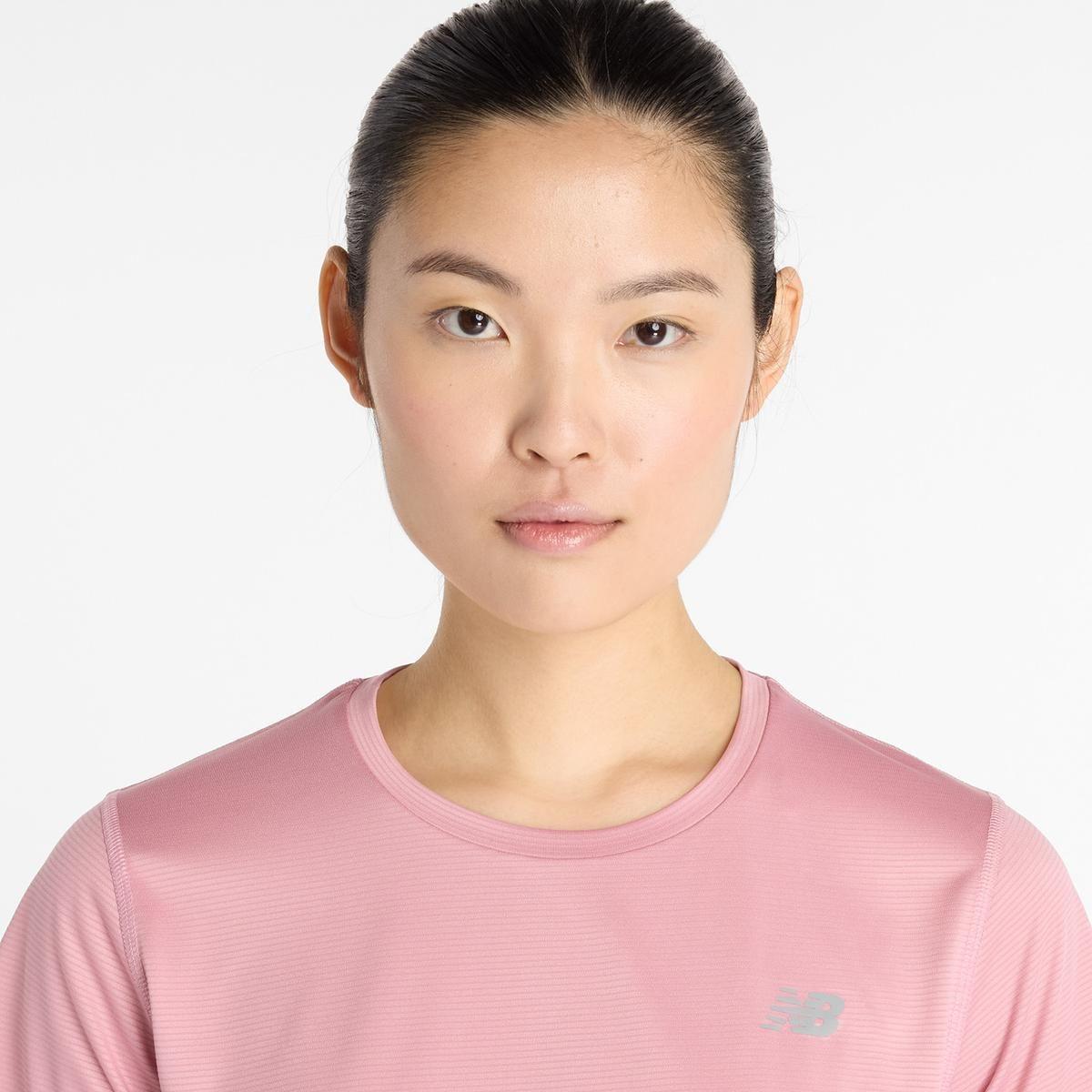 Polera Running Mujer New Balance Sport Essentials Morada-3