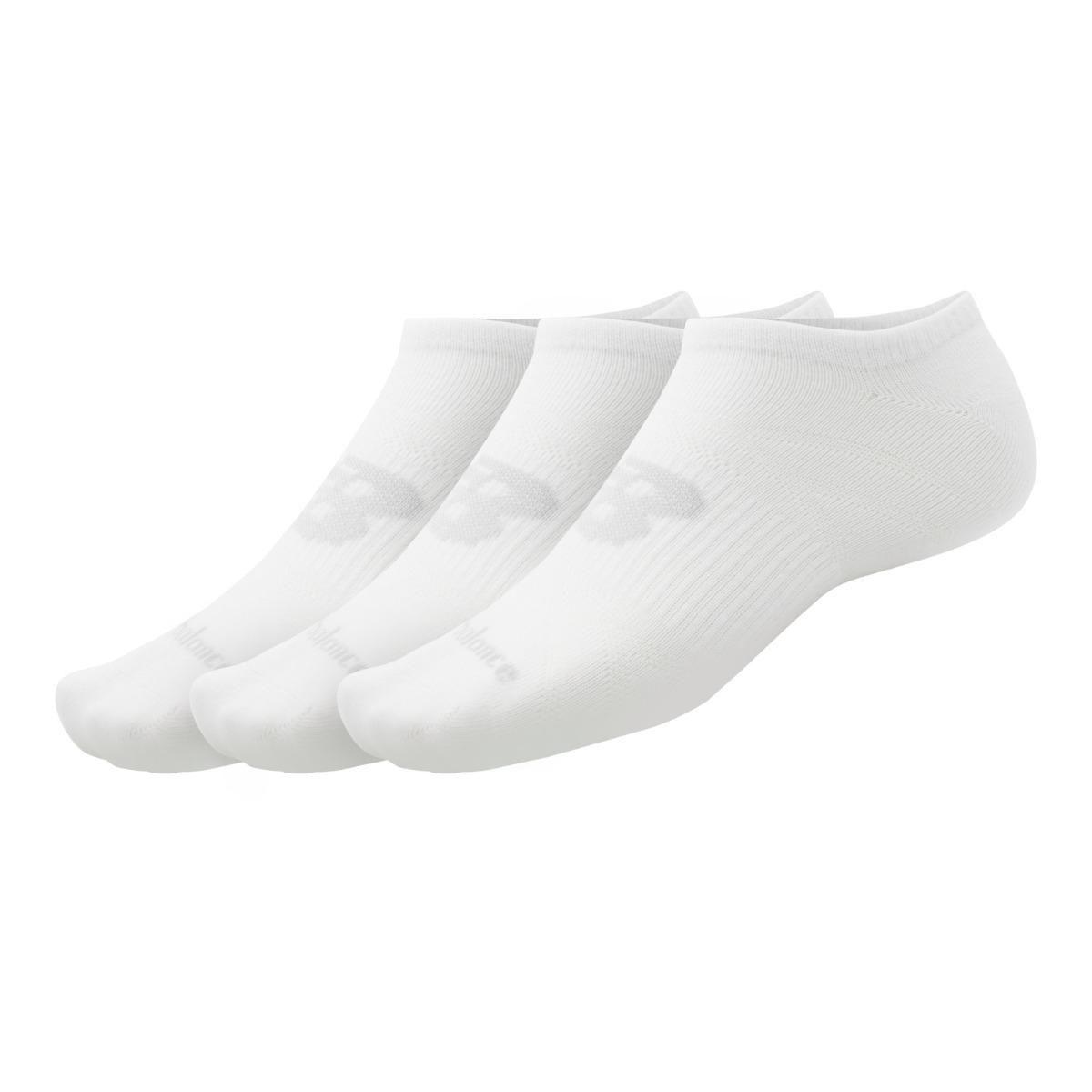 Calcetines 6 Pares New Balance Flat Knit No Show Blanco-0
