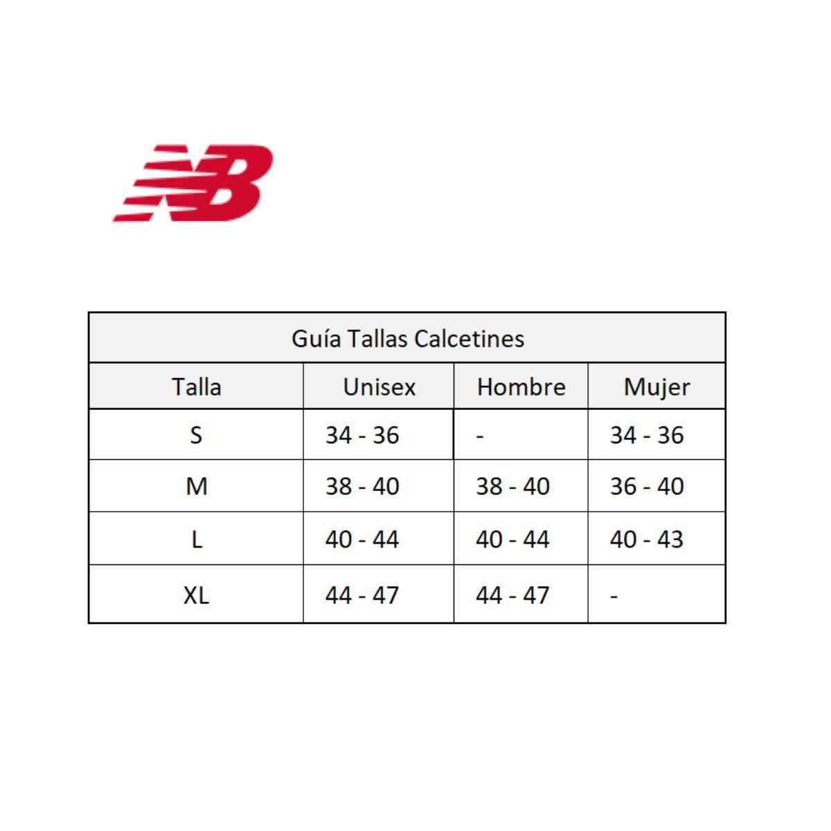 Calcetines 6 Pares New Balance Flat Knit No Show Blanco-1