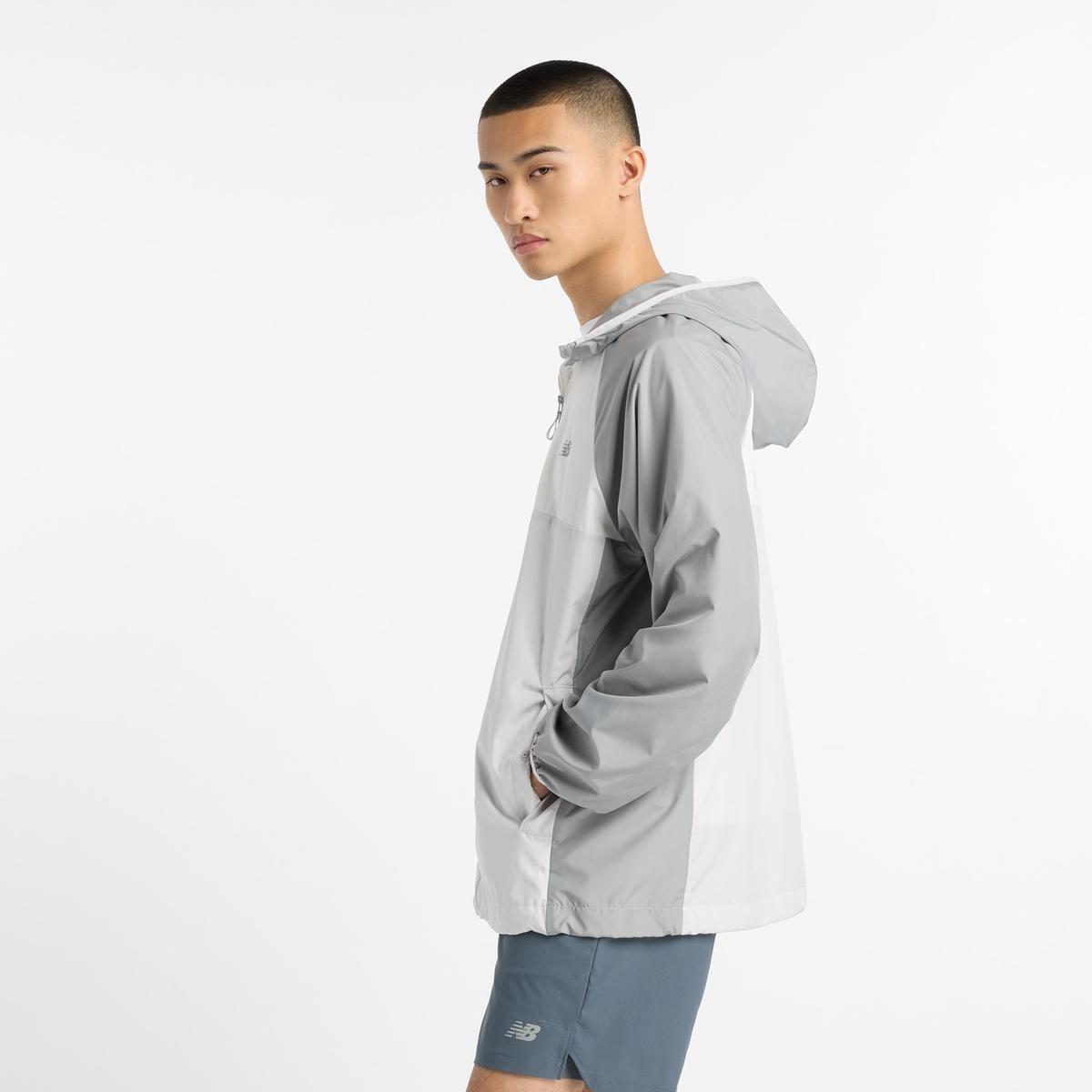 Chaqueta Lifestyle Hombre New Balance Athletics Gris-2