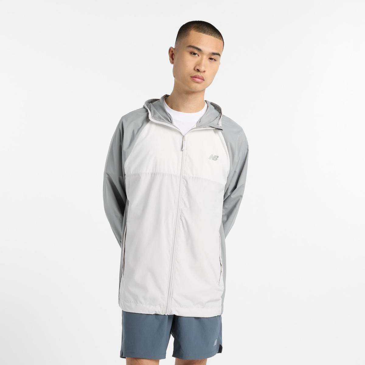 Chaqueta Lifestyle Hombre New Balance Athletics Gris-3