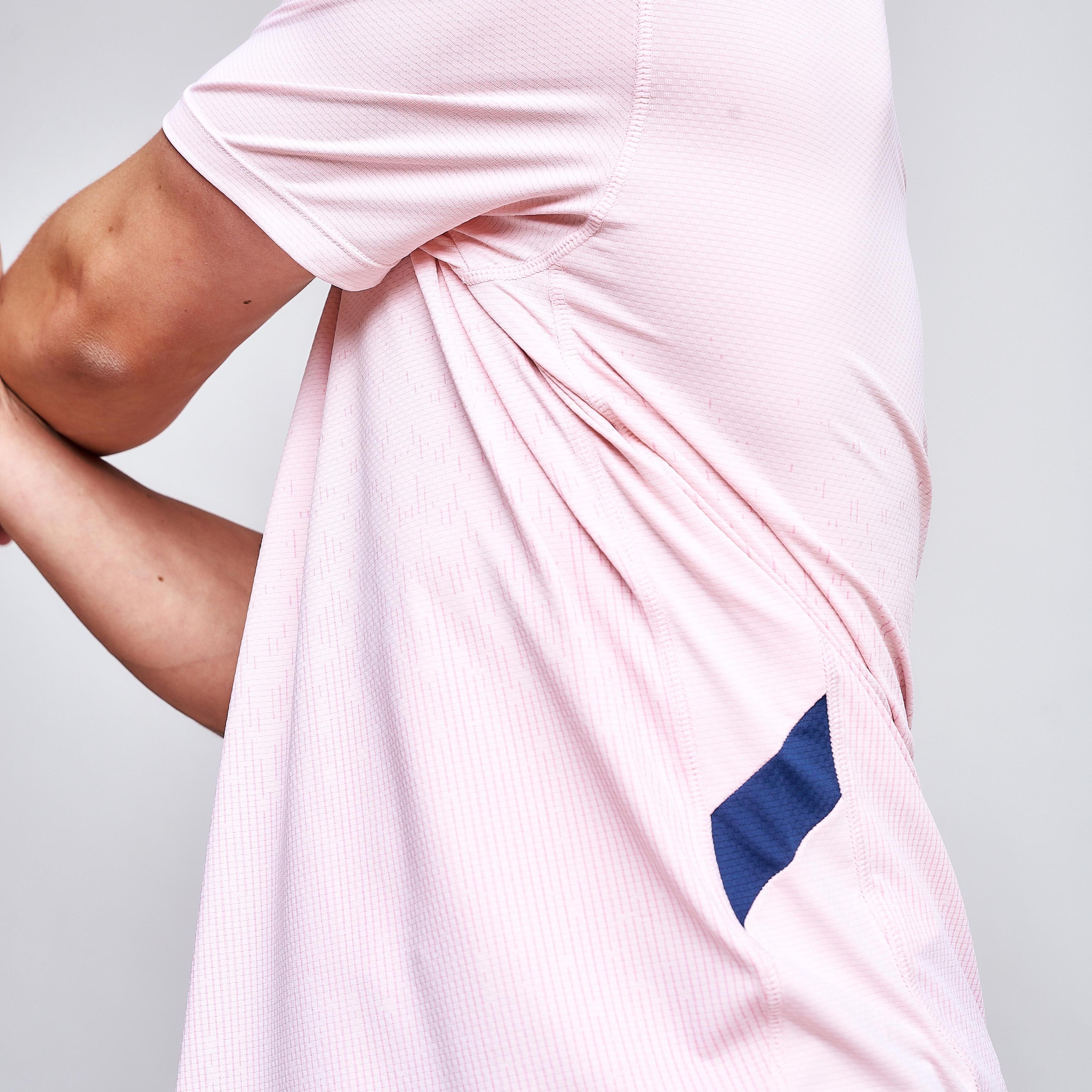 Polera Entrenamiento Hombre Sparta Team Chile Rosada-3