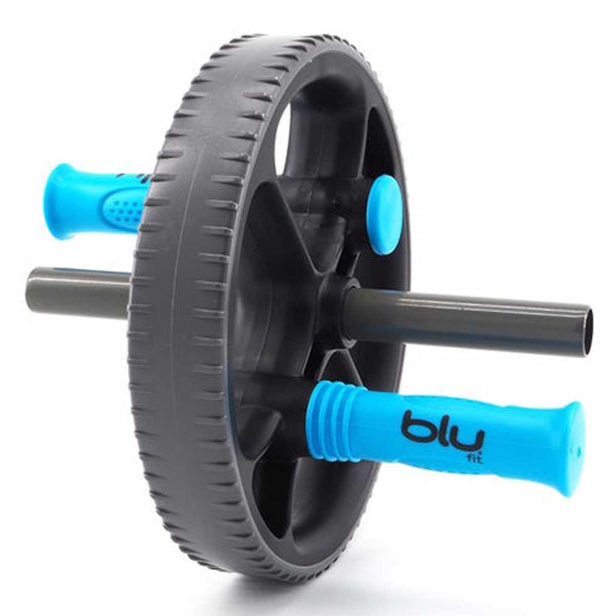 Rueda Ejercicios Abdominales Blu Fit ab wheel azul-1
