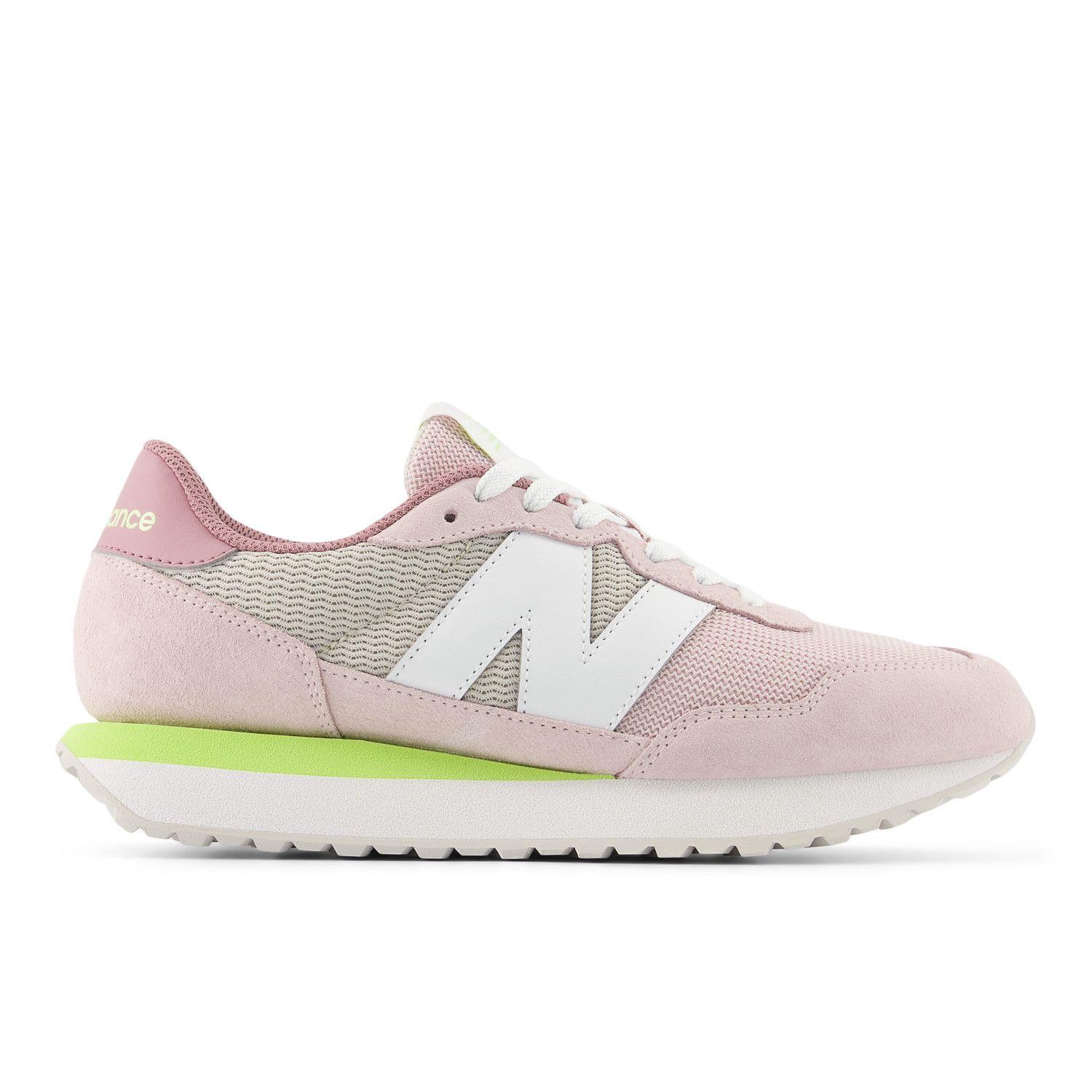 Zapatillas Urbanas Mujer New Balance 237 Rosada/Beige-0