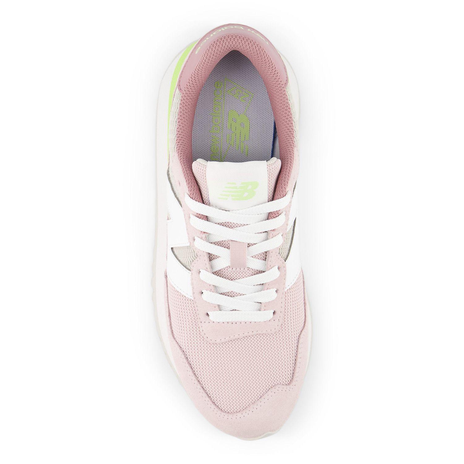 Zapatillas Urbanas Mujer New Balance 237 Rosada/Beige-2