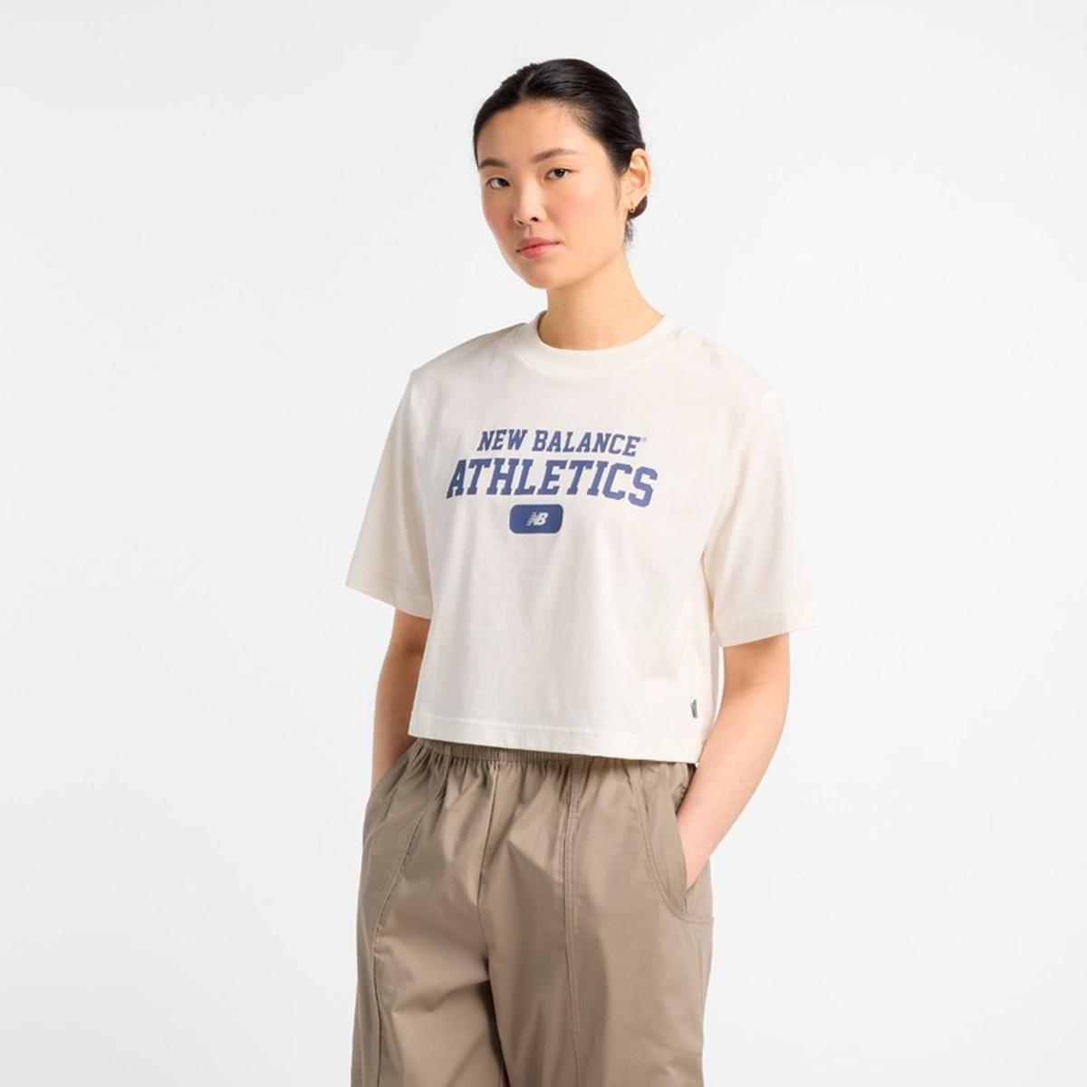 Polera Lifestyle Mujer New Balance Heritage Relaxed Blanca-4