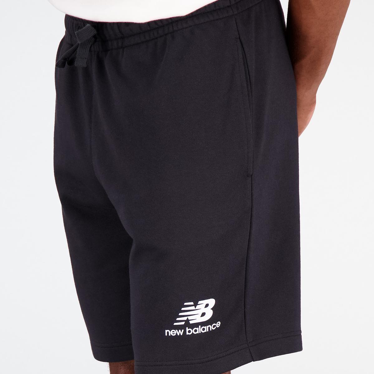 Short Lifestyle Hombre New Balance Essentials French Negro-4
