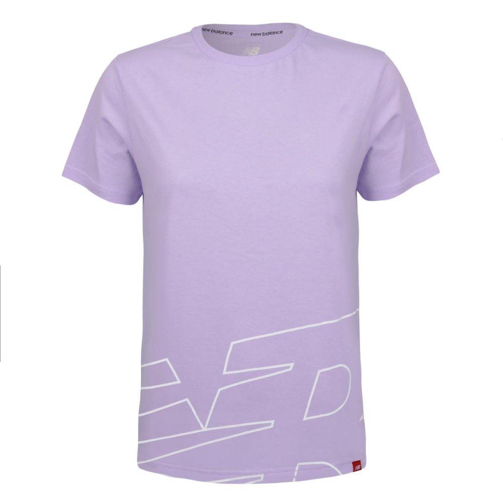 Polera Lifestyle Mujer New Balance Lila-0