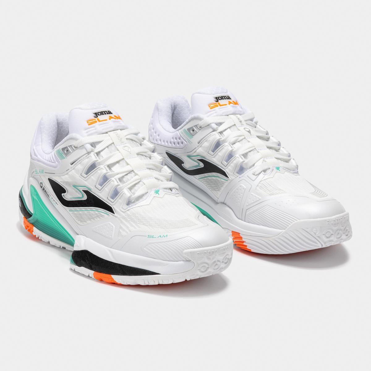 Zapatillas Pádel Hombre Joma Slam Blanca-1