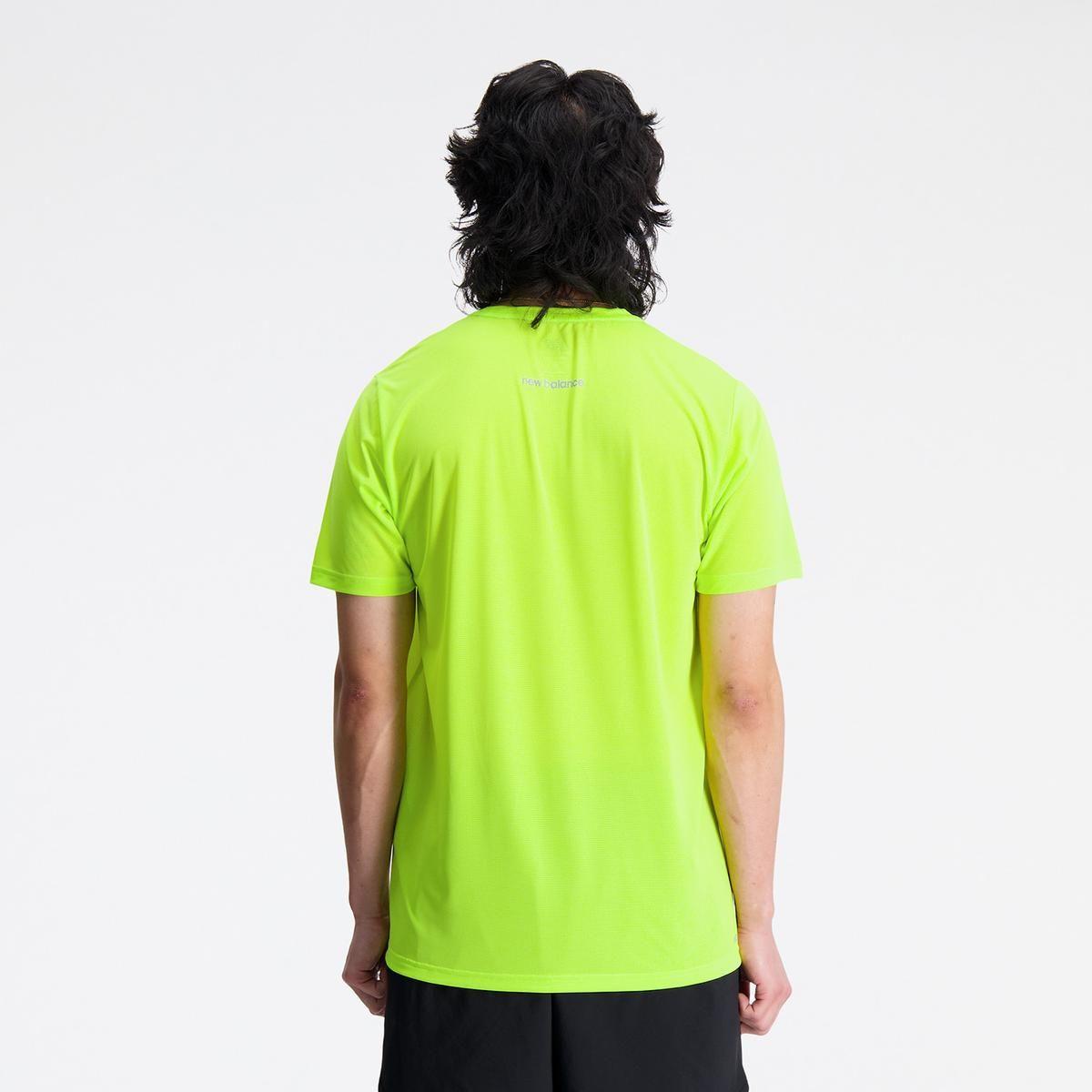 Polera Running Hombre New Balance Accelerate Amarilla-2