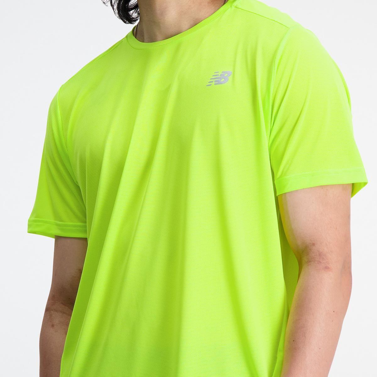 Polera Running Hombre New Balance Accelerate Amarilla-3