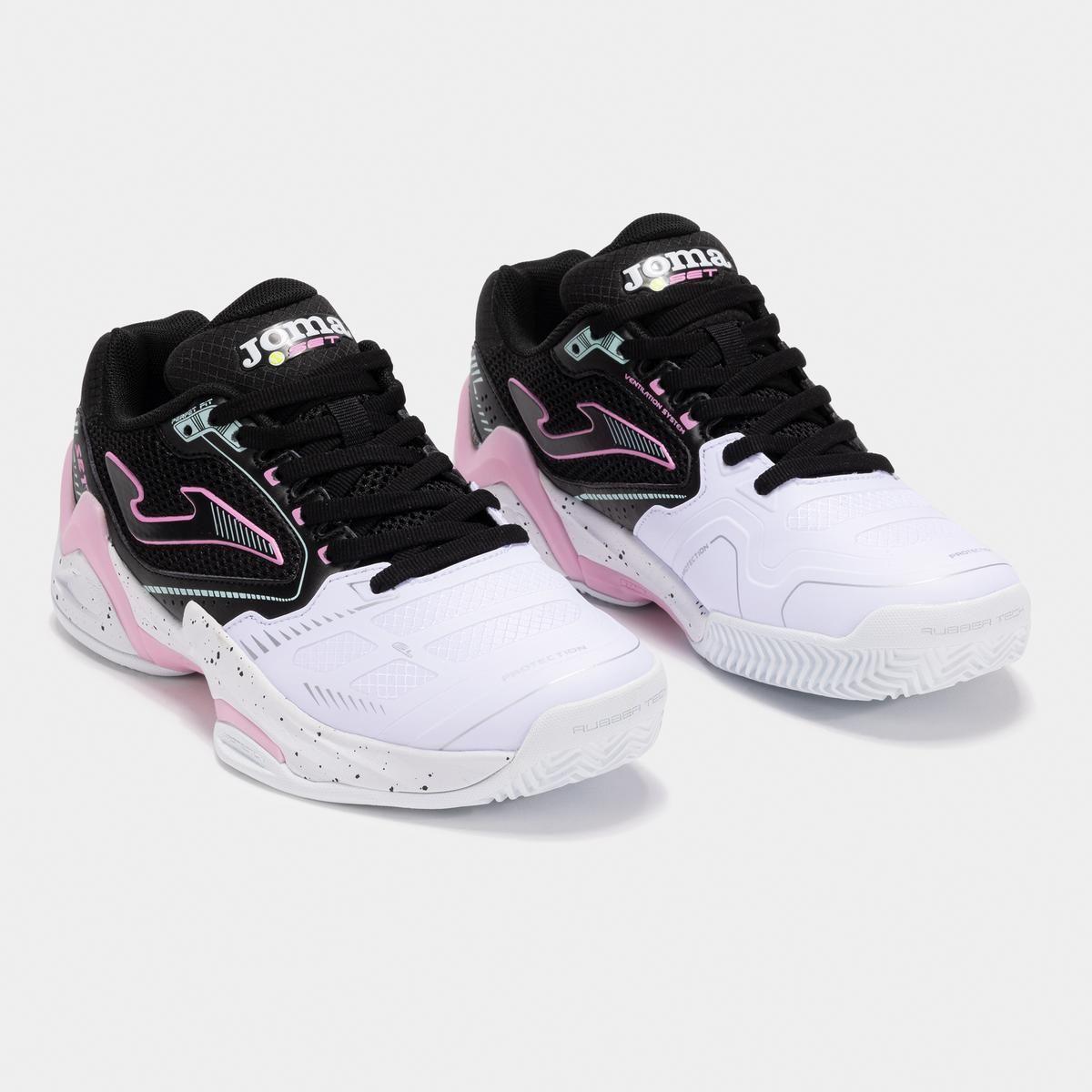 Zapatillas Tenis Mujer Joma Set 24 Blanco-1
