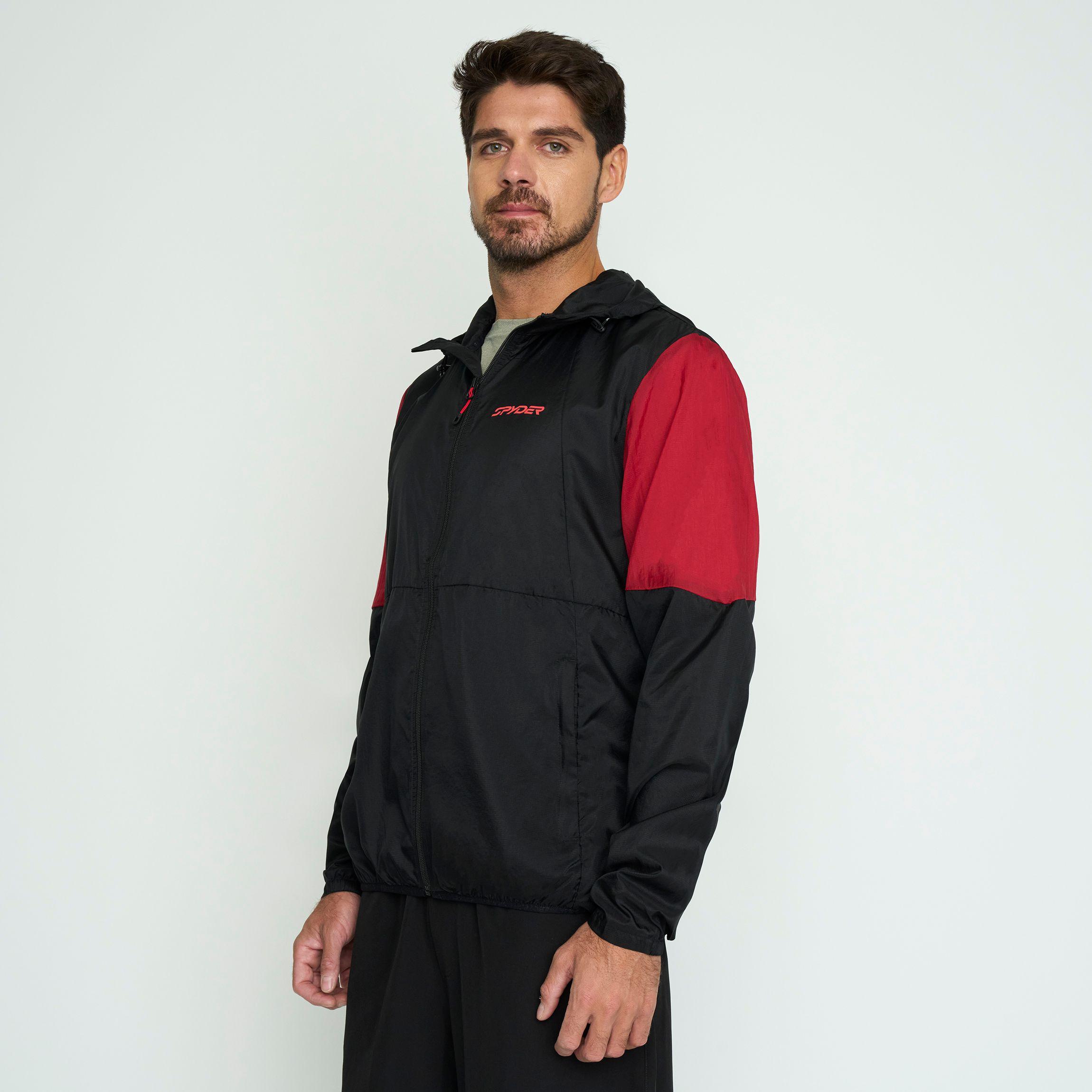 Cortaviento Entrenamiento Hombre Spyder Rojo SYMWB01S24RD-1