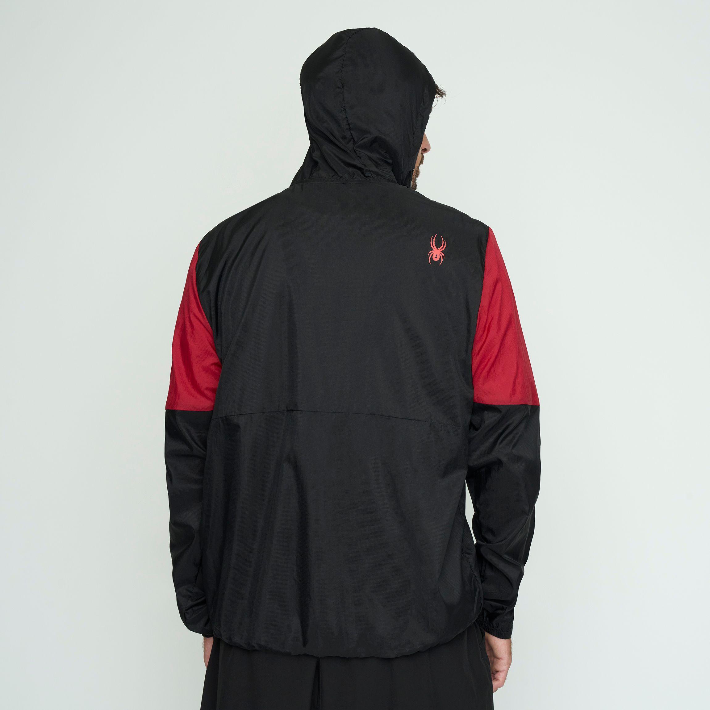 Cortaviento Entrenamiento Hombre Spyder Rojo SYMWB01S24RD-2