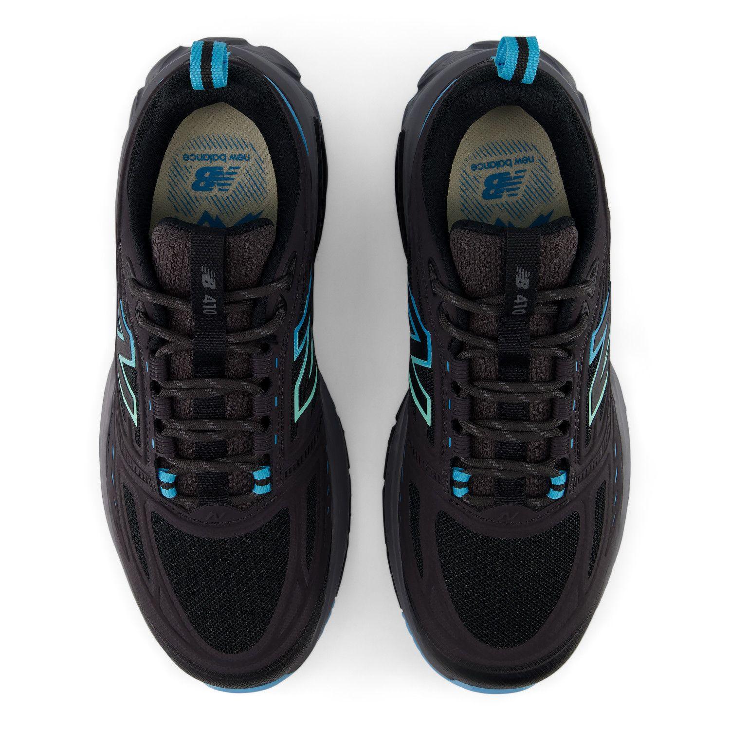 Zapatilla Trail Running Mujer New Balance 410 V9 Negras/Azul-2