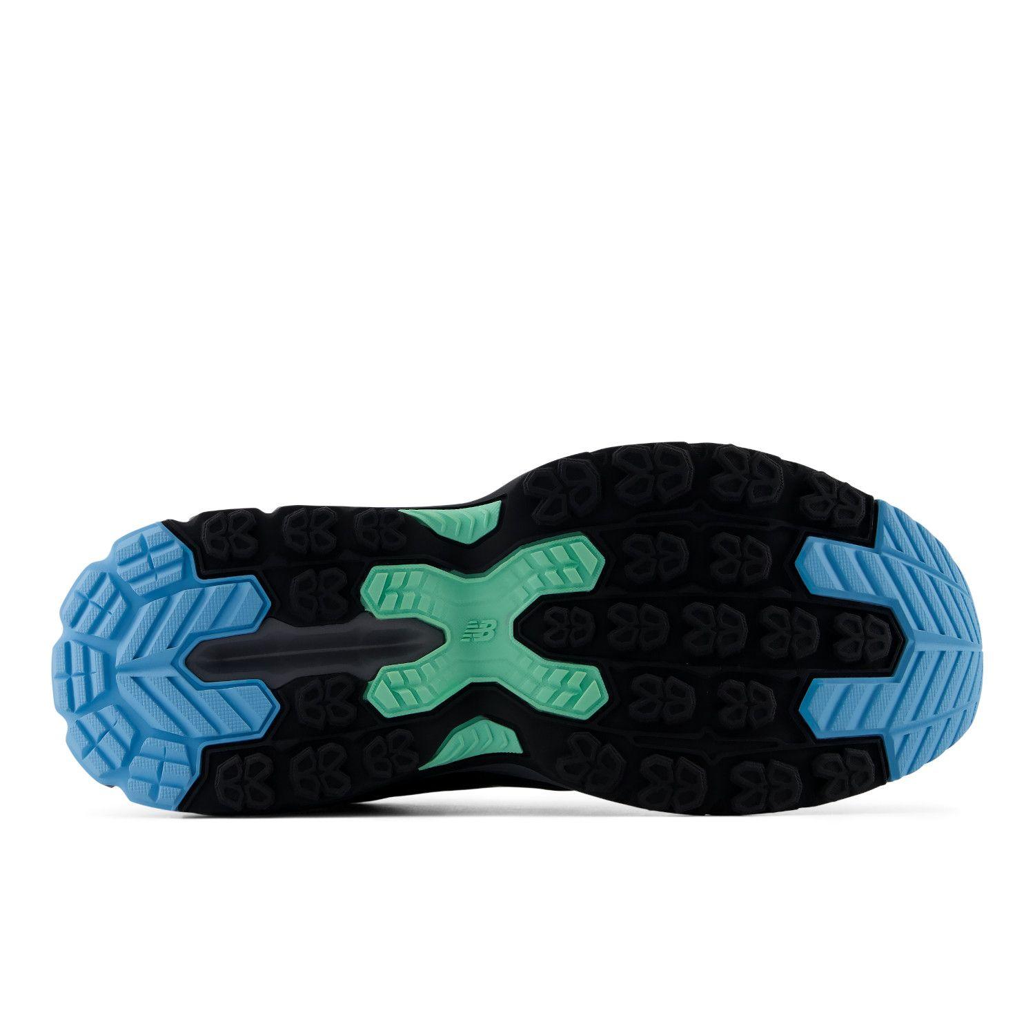 Zapatilla Trail Running Mujer New Balance 410 V9 Negras/Azul-4