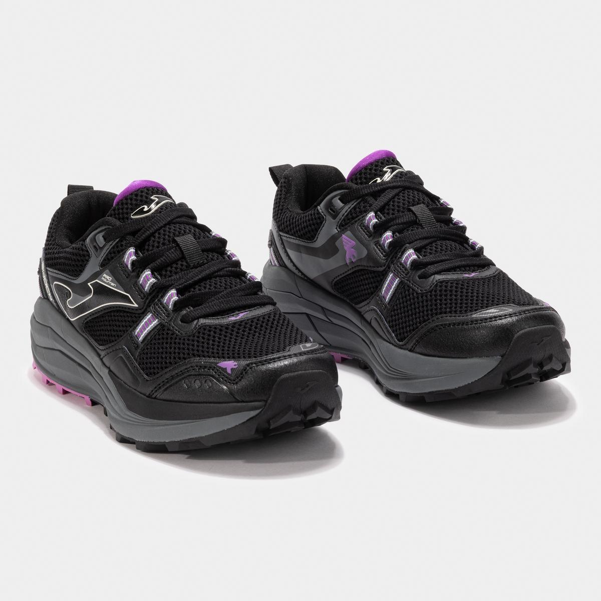 Zapatillas Tail Running Mujer Joma Shock Negra-1