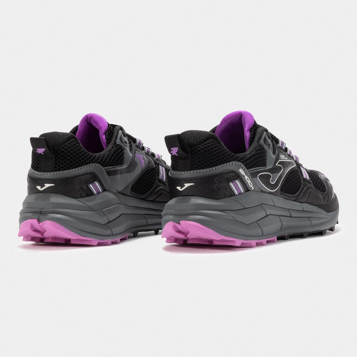Zapatillas Tail Running Mujer Joma Shock Negra-2