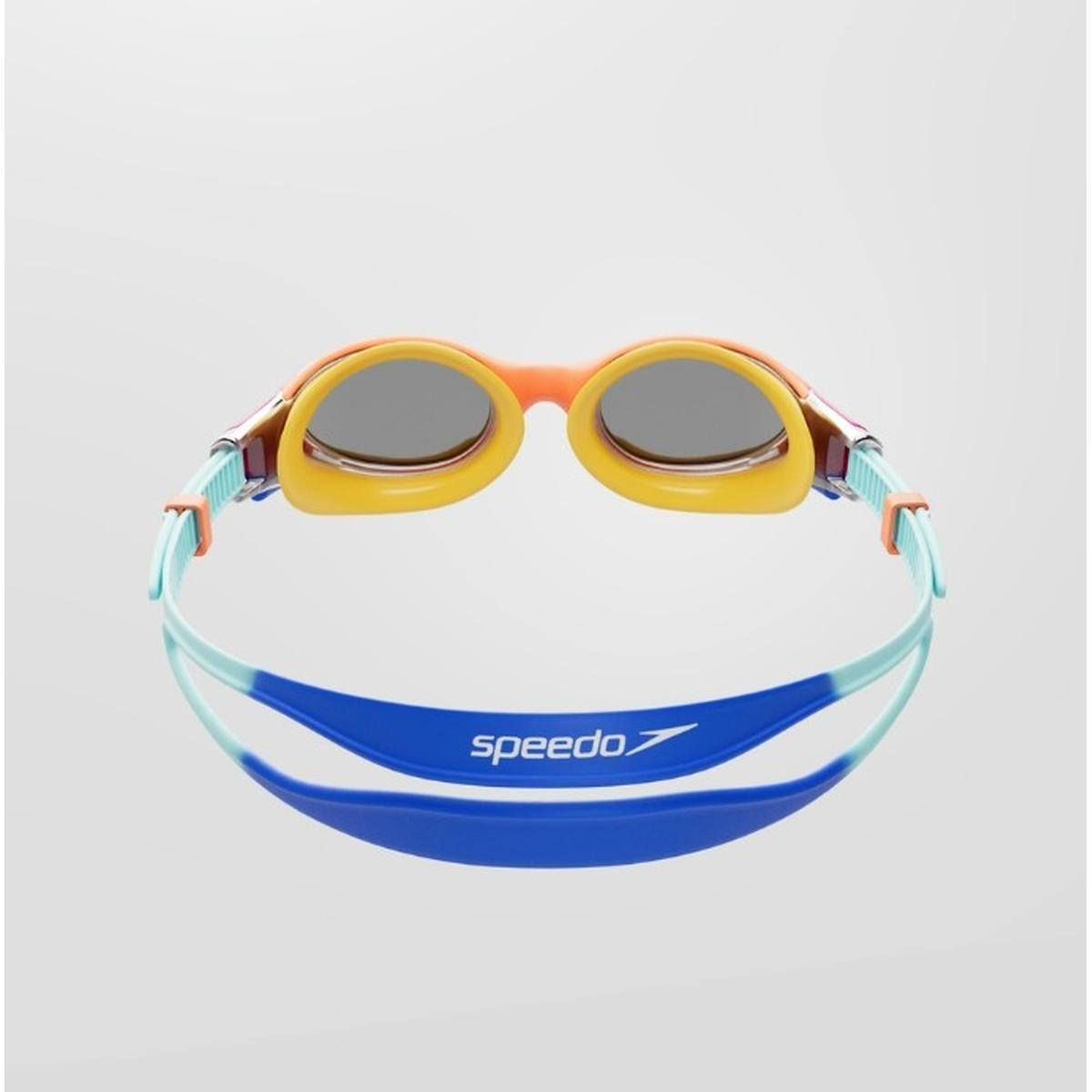 Anteojos Natación Junior Speedo Biofuse 2.0 Mirror Naranjo-2