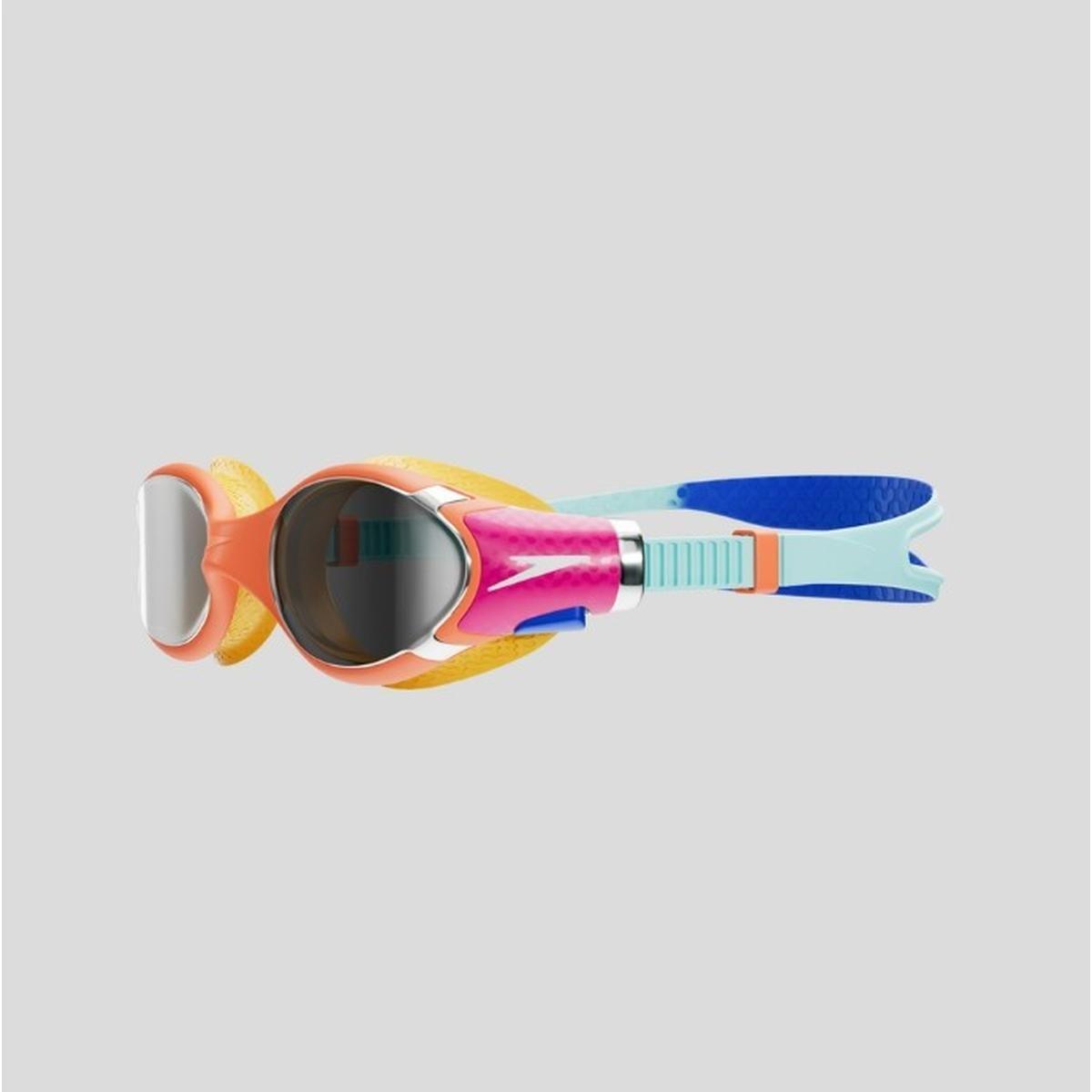 Anteojos Natación Junior Speedo Biofuse 2.0 Mirror Naranjo-3