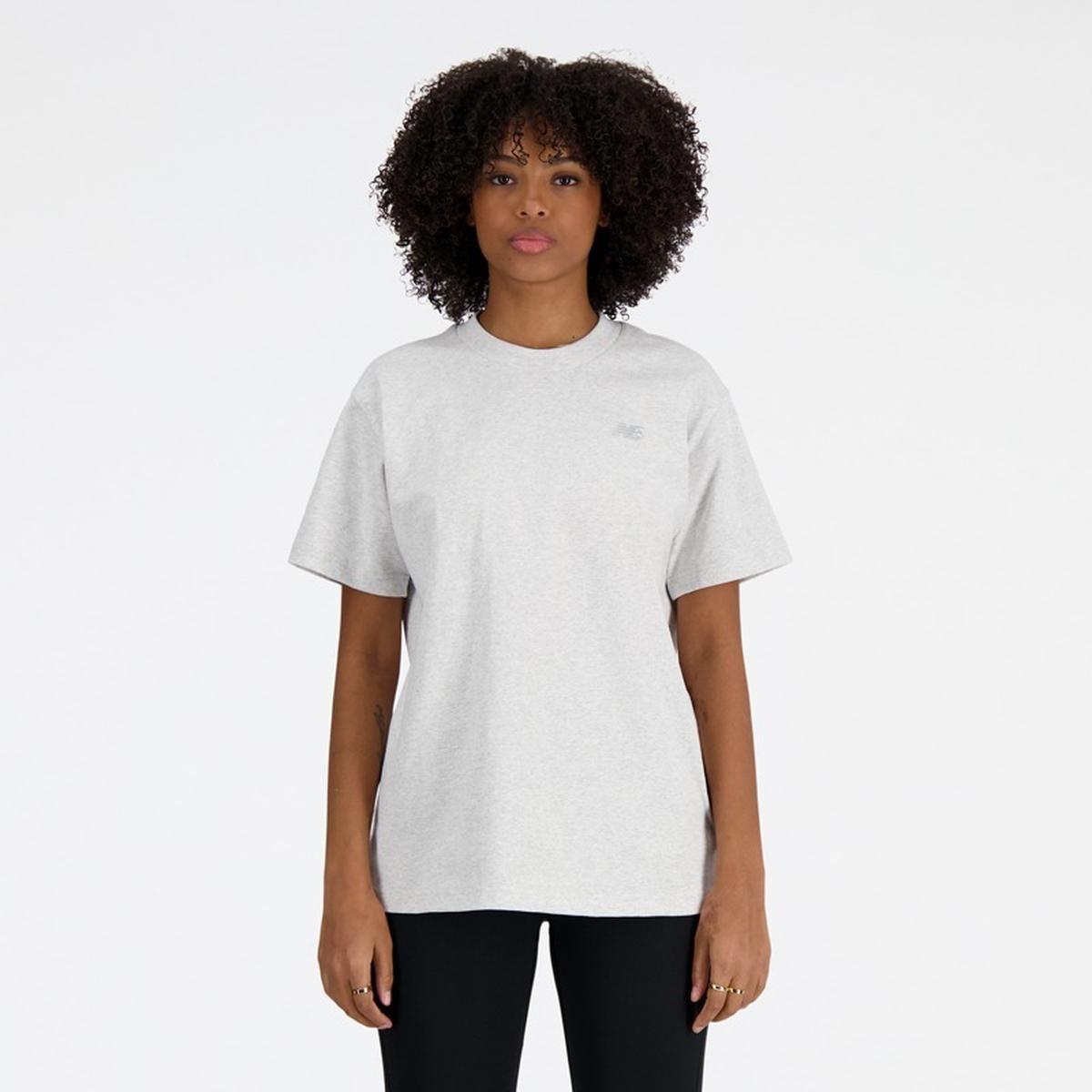 Polera Lifestyle Mujer New Balance Athletics Gris-3