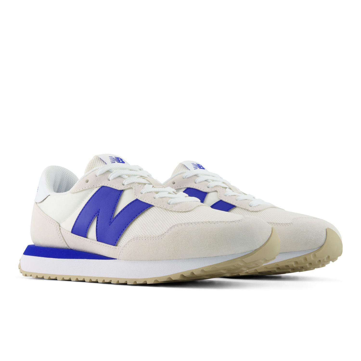 Zapatillas Urbanas Hombre New Balance 237 Blancas/Azul-3