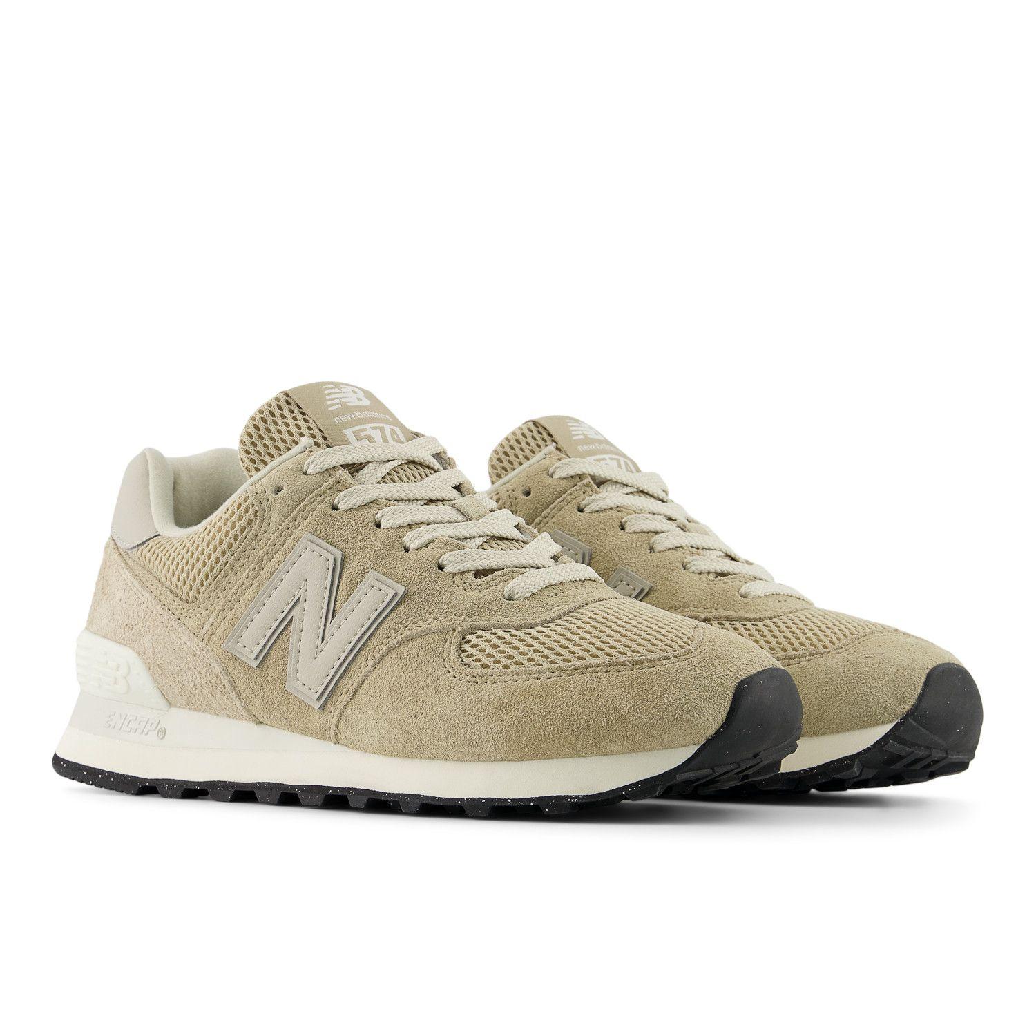 Zapatillas Urbana Mujer New Balance 574 Verde/Blanca-3